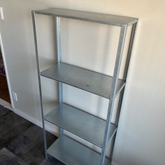 IKEA イケア　シルバーラックの画像