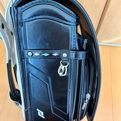 ランドセル セイバン ブラック×青の画像