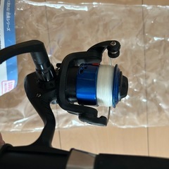 ダイソー釣竿　リール付きの画像