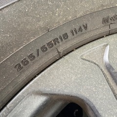 ランドクルーザー300 GRスポーツ 純正ホイールタイヤ４本セット の画像