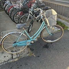 ブリヂストンママチャリ自転車の画像