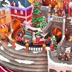 クリスマスジオラマの画像