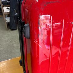 ESCAPE'S 赤色キャリーケース Mサイズ 鍵付きの画像