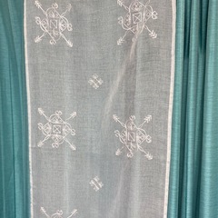 💛縦型 突っ張り棒用レ－スの画像