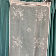 💛縦型 突っ張り棒用レ－スの画像