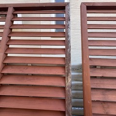 ルーバーラティス　ガーデンフェンス　　の画像