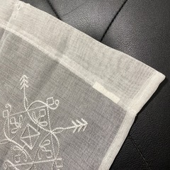 💛縦型 突っ張り棒用レ－スの画像