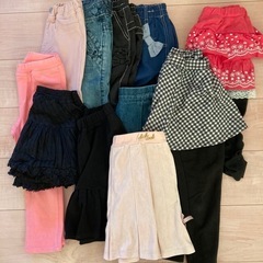 120 女の子　子供服　冬物の画像