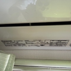 EAC13⭐️美品⭐️Panasonic Eolia エオリア エアコン 主に6畳 単相100V 💁の画像