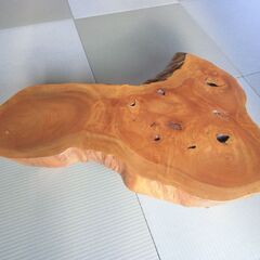 天然木 一枚板 ローテーブル 座卓 木製 テーブル　和風　の画像