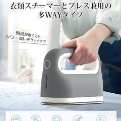 3WAY スチームアイロンの画像