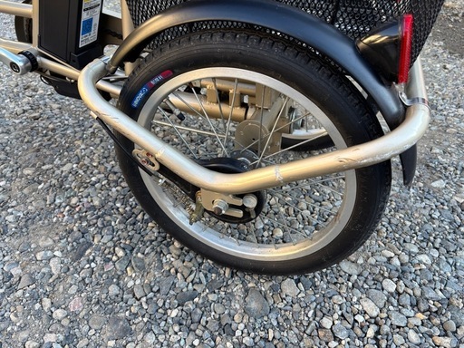 カイホウジャパン電動三輪自転車 (ゆうじ) 航空公園の電動アシスト