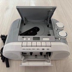 TOSHIBA  CDラジオカセットレコーダーの画像
