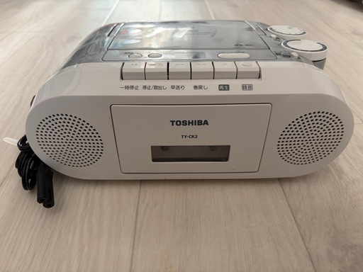 TOSHIBA CDラジオカセットレコーダー (コムちゃん.) 大岡のオーディオ
