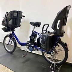 1年保証 送料無料　パナソニック　ギュットミニ　紺色　電動アシスト自転車　g1125の画像
