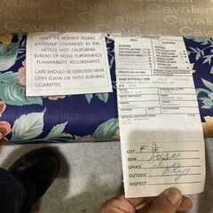 Cavalier｜花柄｜2人掛ソファの画像