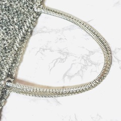 【極美品】ANTEPRIMA アンテプリマ ワイヤーバッグ ハンドバック シルバー④の画像