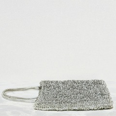 【極美品】ANTEPRIMA アンテプリマ ワイヤーバッグ ハンドバック シルバー④の画像