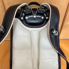 ランドセル 黒×赤の画像