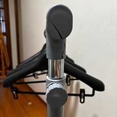 ハンガーラック(ハンガー5本付き)の画像