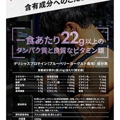 【未開封】VITAS ホエイプロテイン ブルーベリーヨーグルト味 1000g｜三宮手渡し の画像