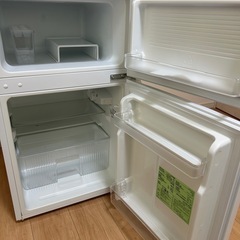 アイリスオーヤマ　冷凍冷蔵庫　IRSD-98 2021年製の画像