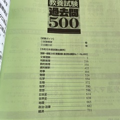 国家一般職　教養試験　過去問　500の画像
