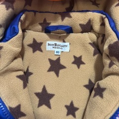 ミキハウス　ダウン　80サイズの画像