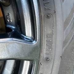 スタッドレスタイヤ＋アルミホイール中古美品の画像