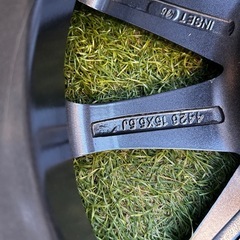 スタッドレスタイヤ＋アルミホイール中古美品の画像