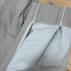 
KEYUKA遮光2級カーテン＆レースカーテン 【窓枠横幅170-180cm、高さ200cm】目安の画像