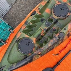 カヤック ボート  フィッシング 釣り 海 川 レジャーの画像