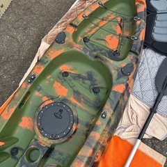 カヤック ボート  フィッシング 釣り 海 川 レジャーの画像