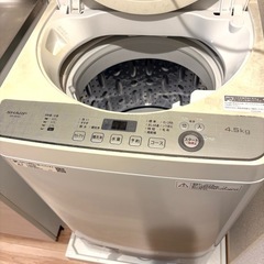 シャープ 洗濯機の画像