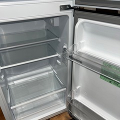 【HR-B12E3W 】2023年製 Hisense ハイセンス ノンフロン冷凍冷蔵庫 124L 説明書・備品付属の画像