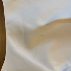 simple ウェディングドレス パット付き の画像