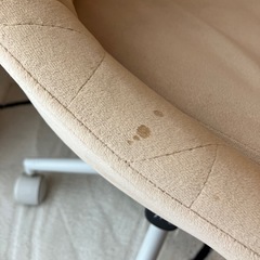 デスクチェア(オフィスチェア)ベージュの画像