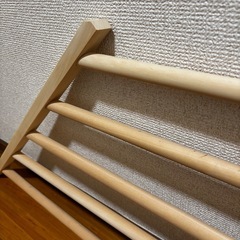 木製コーナーハンガーの画像