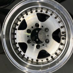 15inch 7J 6H 139.7 EMR product アルミホイール4本の画像