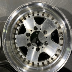 15inch 7J 6H 139.7 EMR product アルミホイール4本の画像