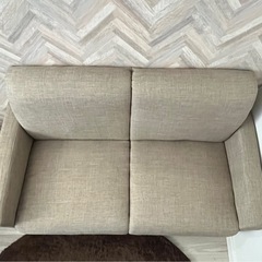 【美品】2人掛けソファの画像