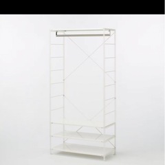 無印良品　スチールユニットシェルフ
の画像