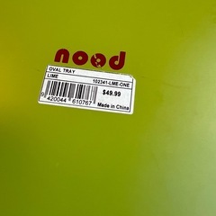 nood キッチントレイ　お盆の画像
