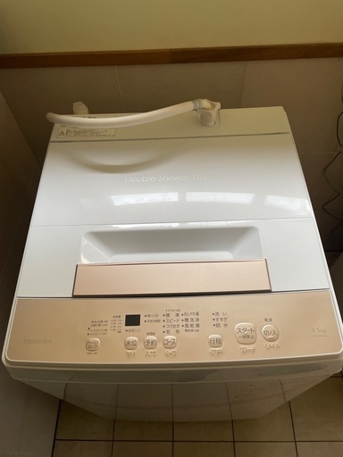 TOSHIBA  4.5㎏　洗濯機　美品!！