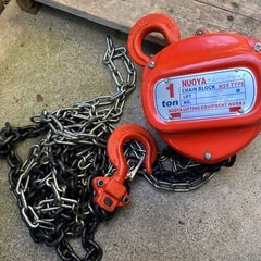 チェーンブロックの画像