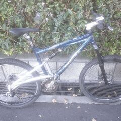 整備済み中古自転車　26インチ　税別￥24.800-　マウンテンバイク　HARO　XLS　RS　フルサスペンション　ディスクブレーキ　アルミフレーム　3ｘ9外装27段の画像