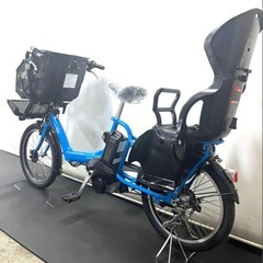 1年保証 新品部品多数　ヤマハ　パスキッス　20インチ　青色　電動アシスト自転車の画像