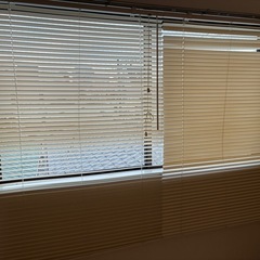 ニトリ・ブラインド（白）の画像