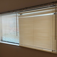 ニトリ・ブラインド（白）の画像