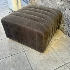 フランフラン　シュエットソファ　オットマン単体　グレー　の画像